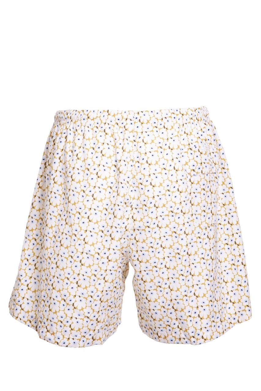 Bermuda – Stampa a fiori bianchi