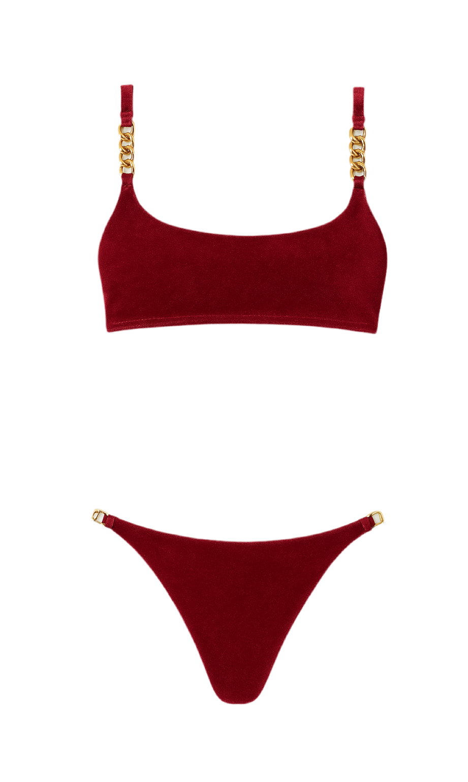 modello gabrielle rosso marsala