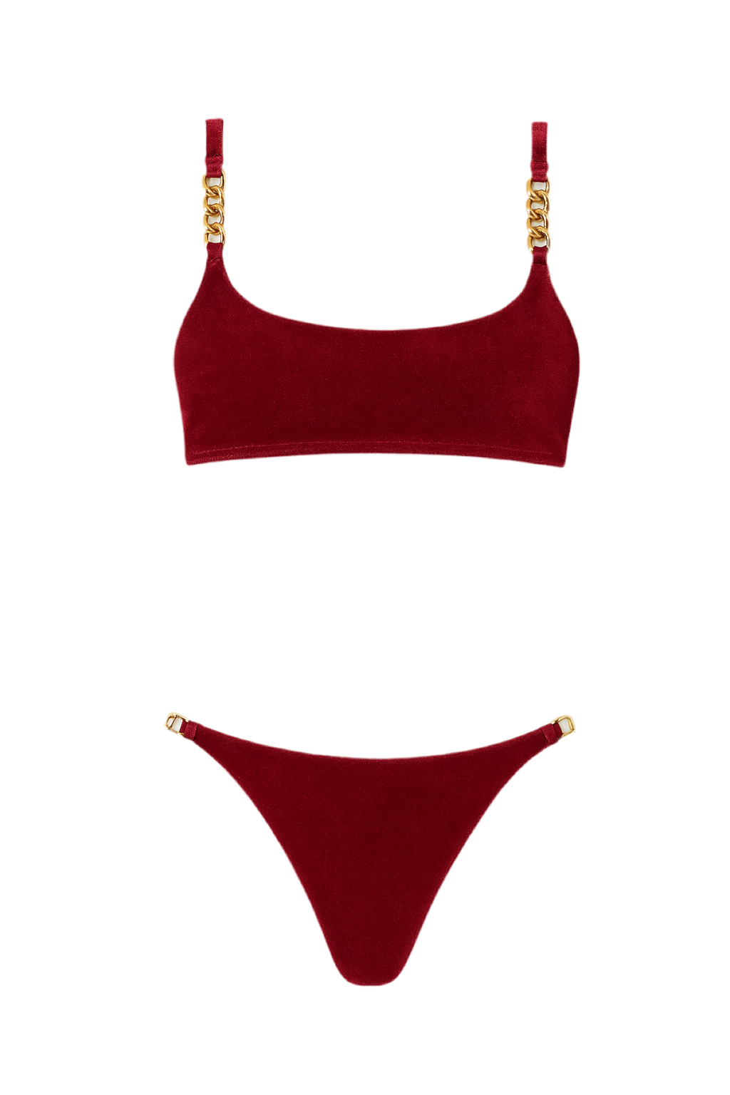 modello gabrielle rosso marsala