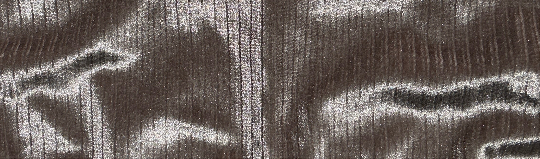 tessuto velvet ice silver